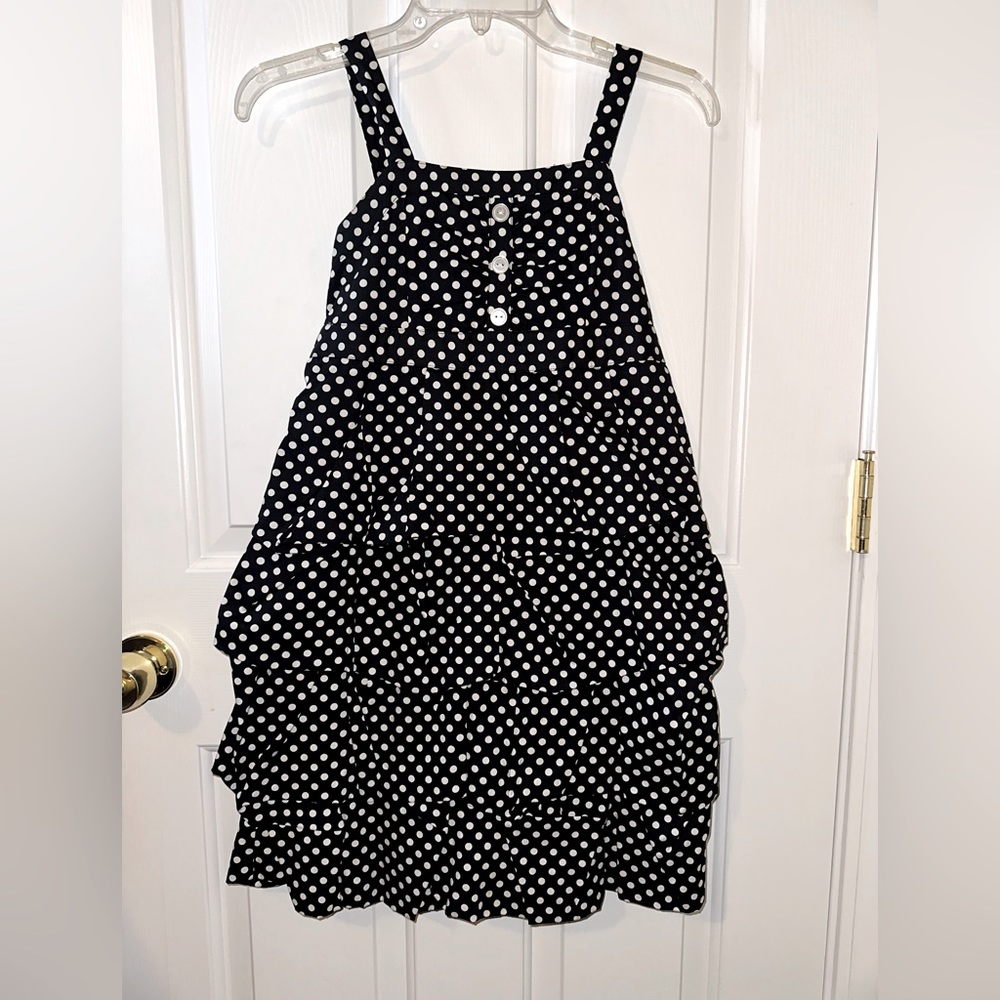 Young Girl’s Poka Dot Dress